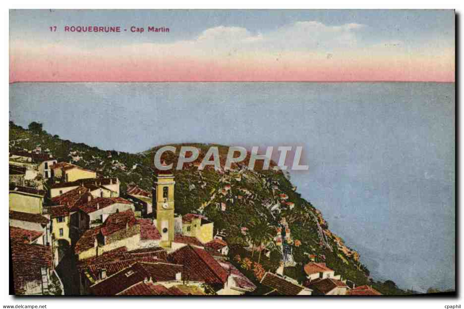 CPA Roquebrune Cap Martin