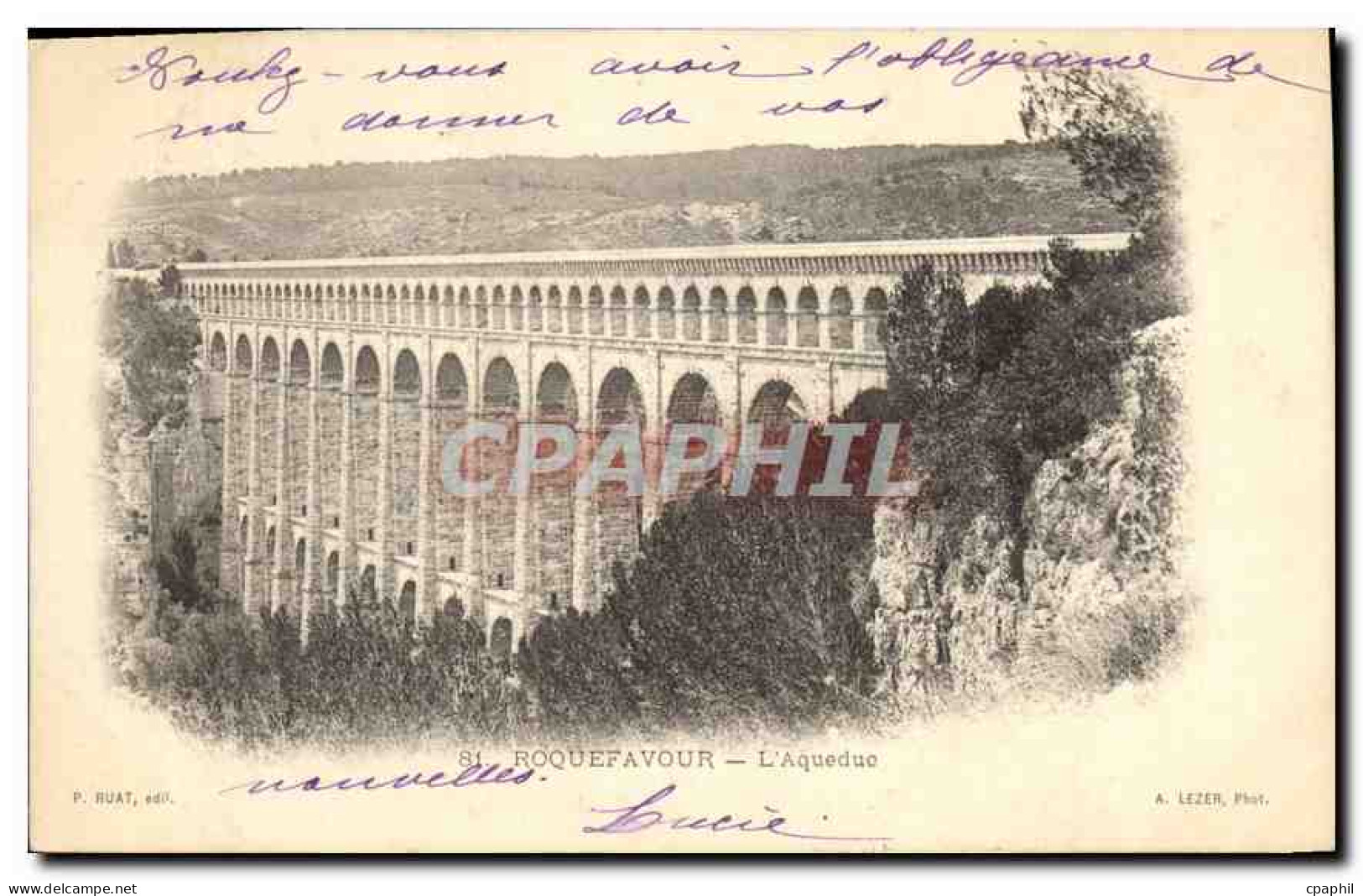 CPA Roquefavour l'Aqueduc