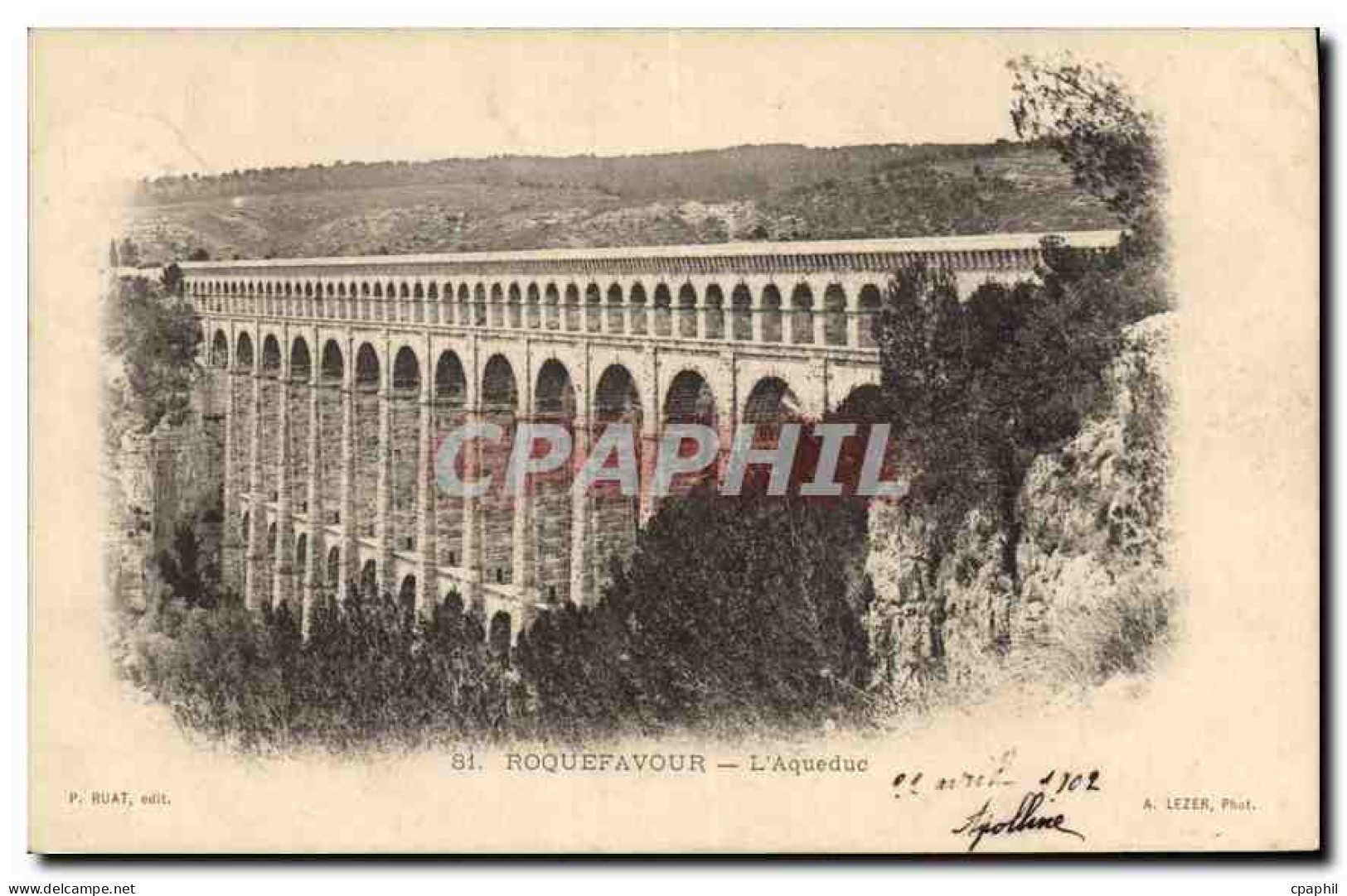 CPA Roquefavour L'Aqueduc