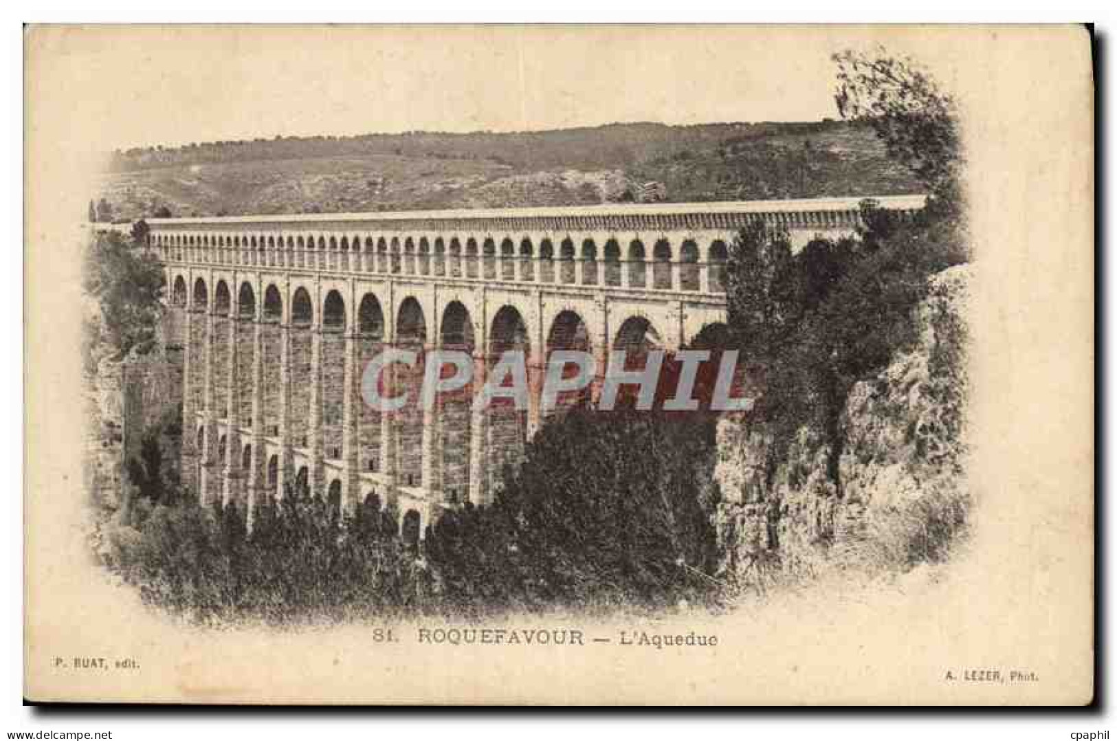 CPA Roquefavour L'Aqueduc