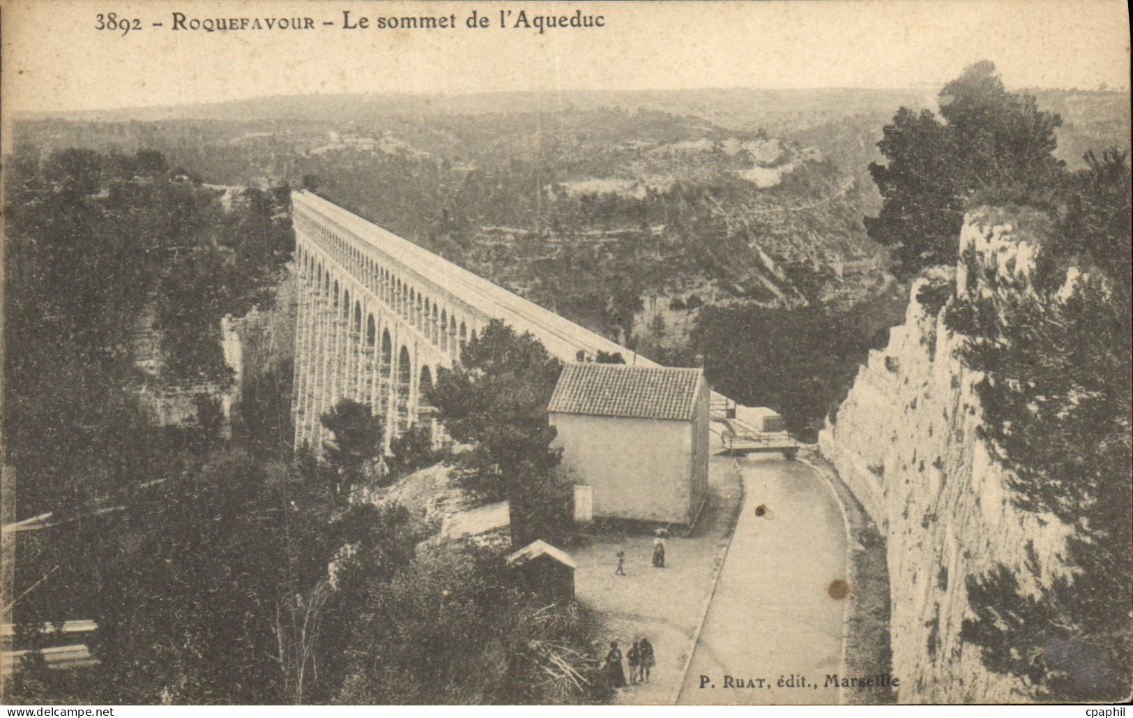 CPA Roquefavour L'Aqueduc