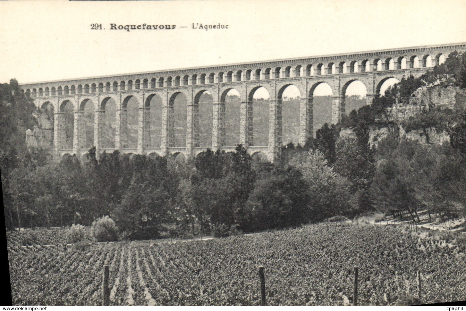 CPA Roquefavour l'Aqueduc