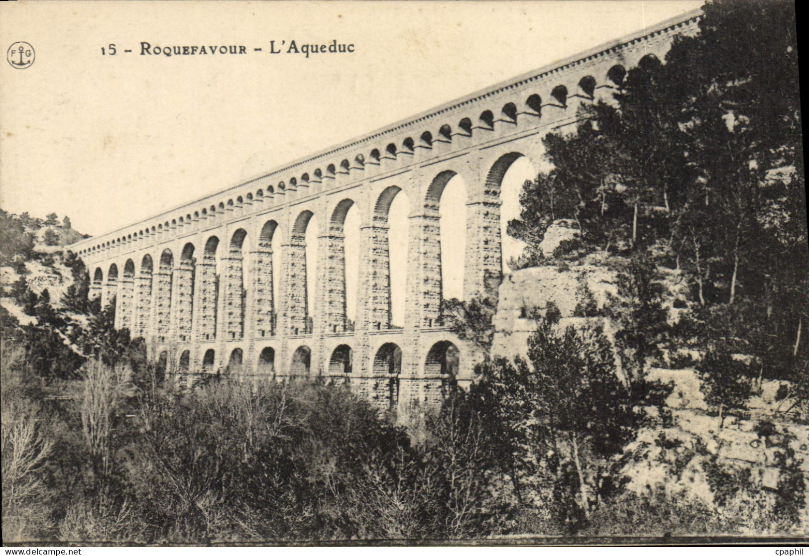 CPA Roquefavour L'Aqueduc