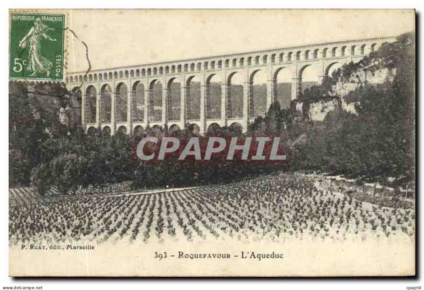 CPA Roquefavour L'Aqueduc