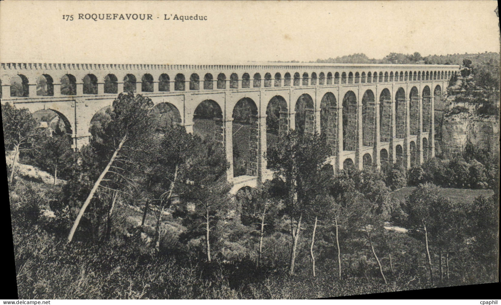 CPA Roquefavour L'Aqueduc