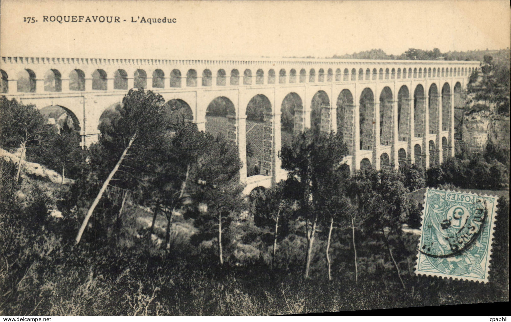 CPA Roquefavour L'Aqueduc