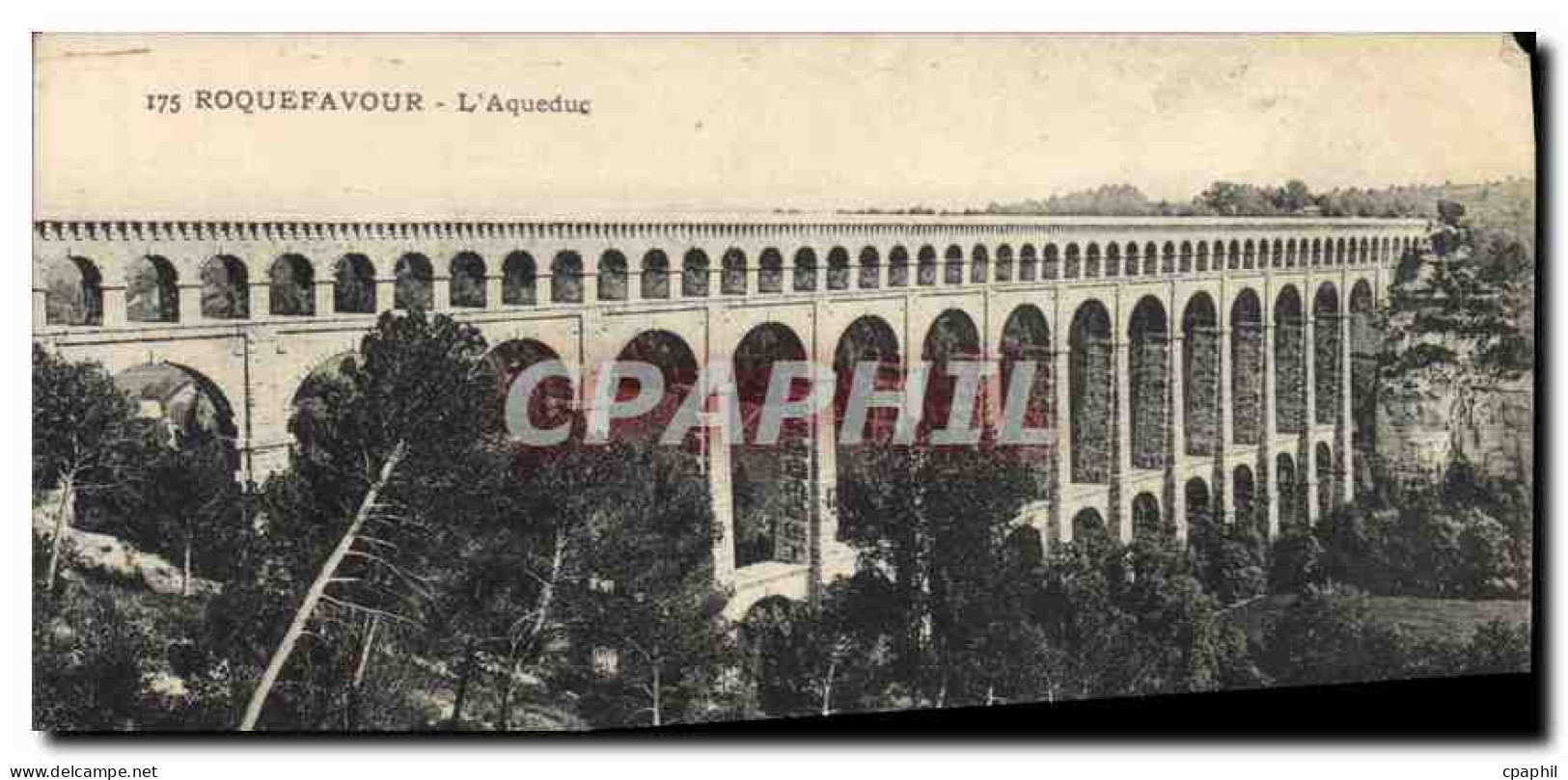 CPA Roquefavour L'Aqueduc
