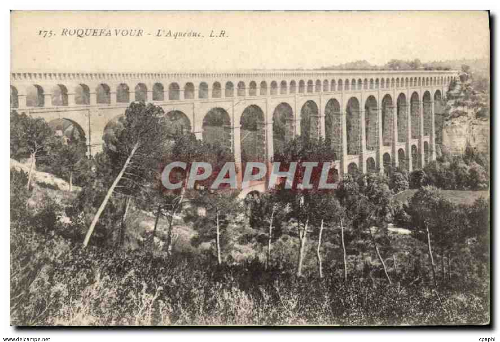 CPA Roquefavour L'Aqueduc
