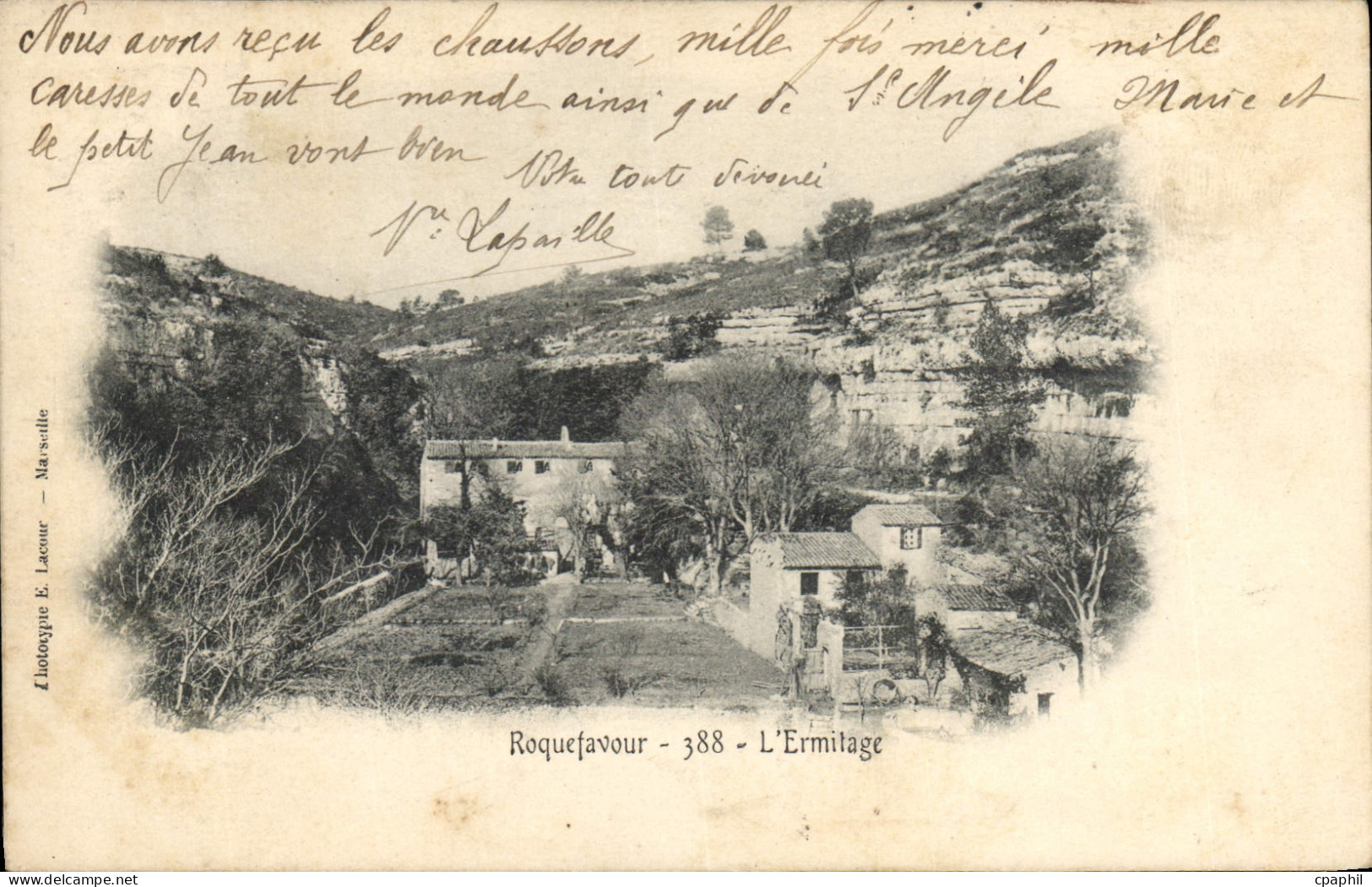 CPA Roquefavour L'Hermitage