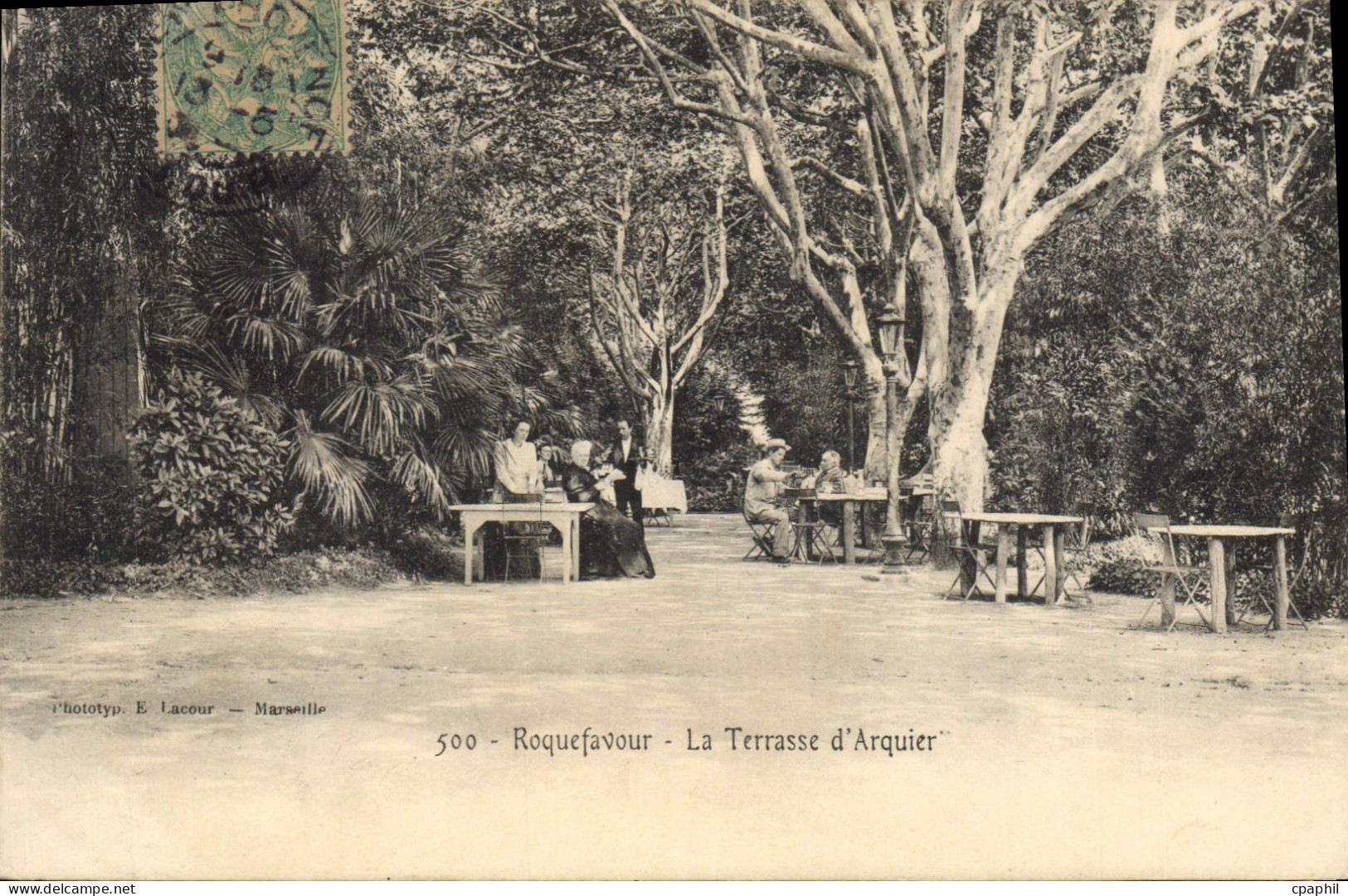 CPA Roquefavour La Terrasse d'Arquier