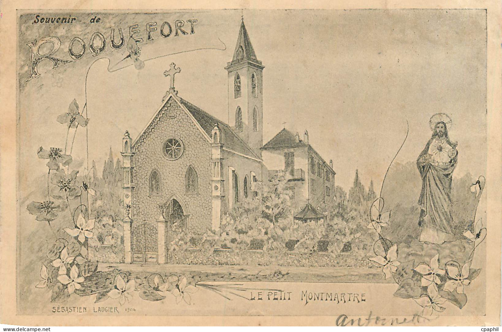 CPA Roquefort Le Petit Montmartre Sebastien Laugier