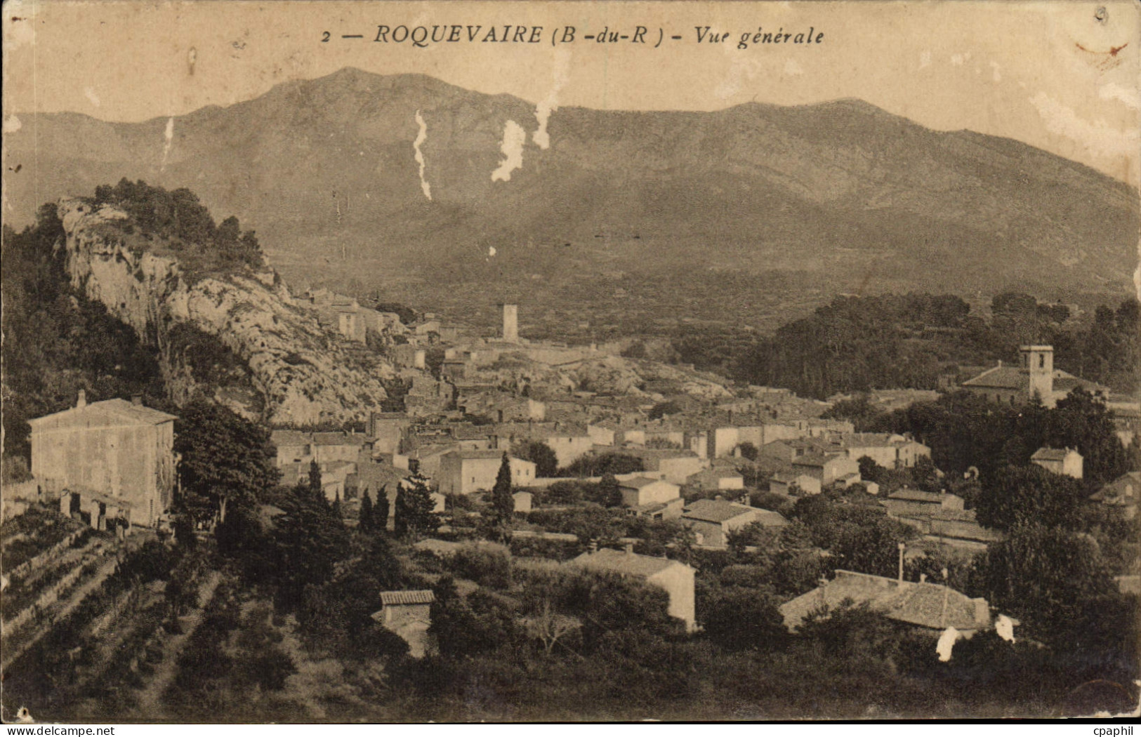 CPA Roquevaire B du R Vue Generale