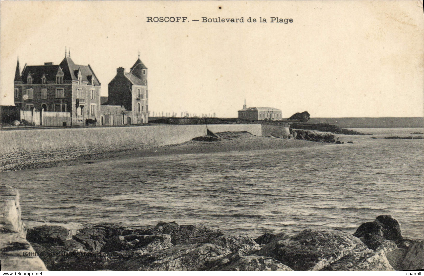 CPA Roscoff Boulevard de la plage