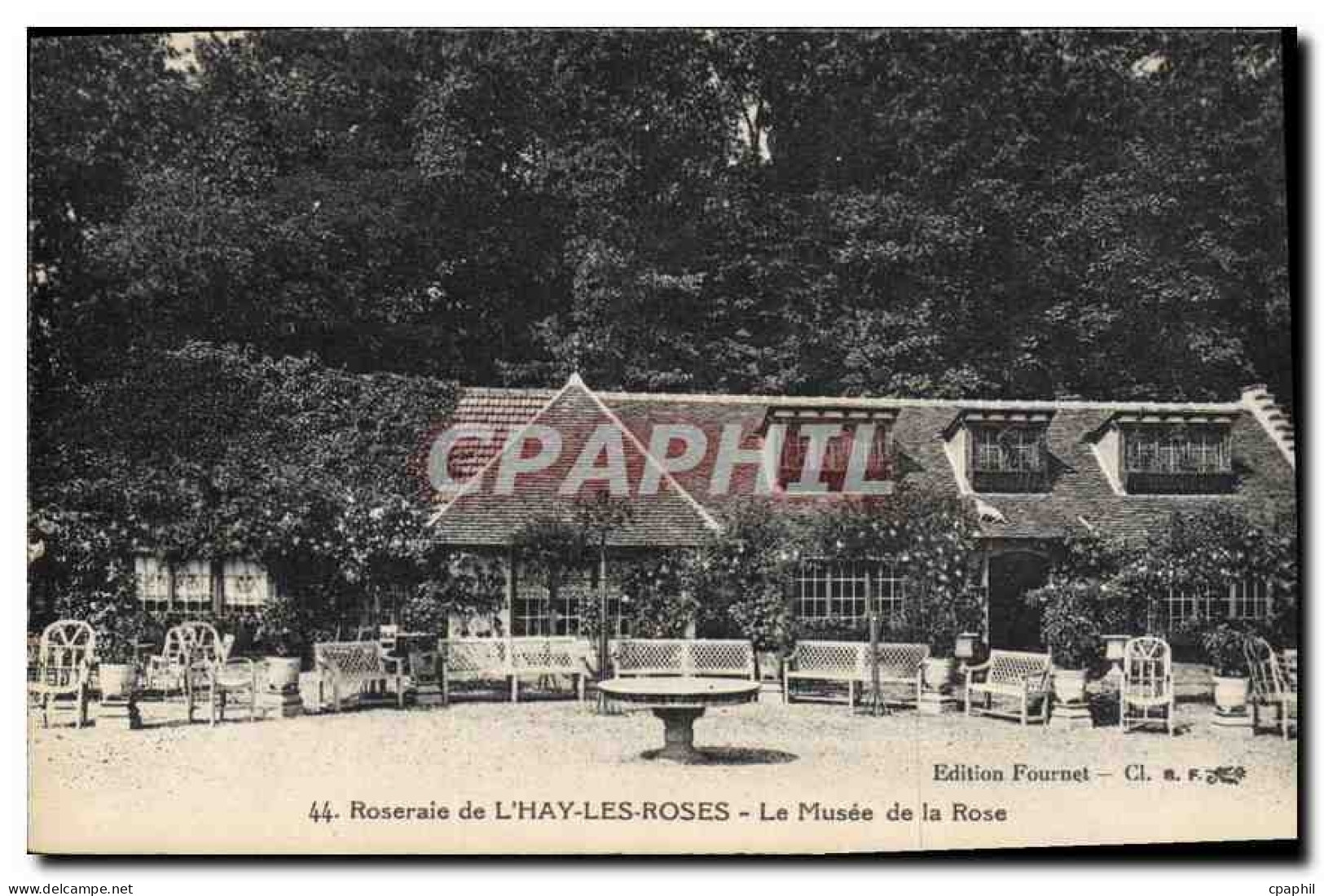 CPA Roseraie de l'Hay les Roses Le Musee de la Rose