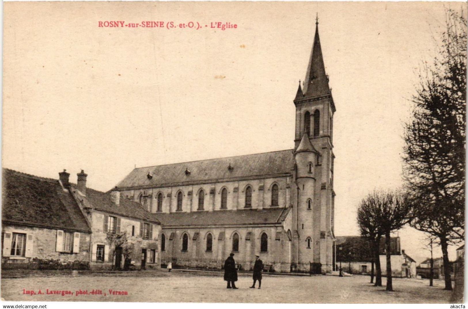 CPA ROSNY-sur-SEINE - L'Église (359368)