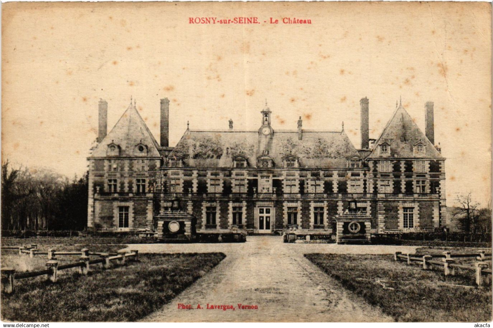 CPA ROSNY-sur-SEINE - Le Chateau (353442)
