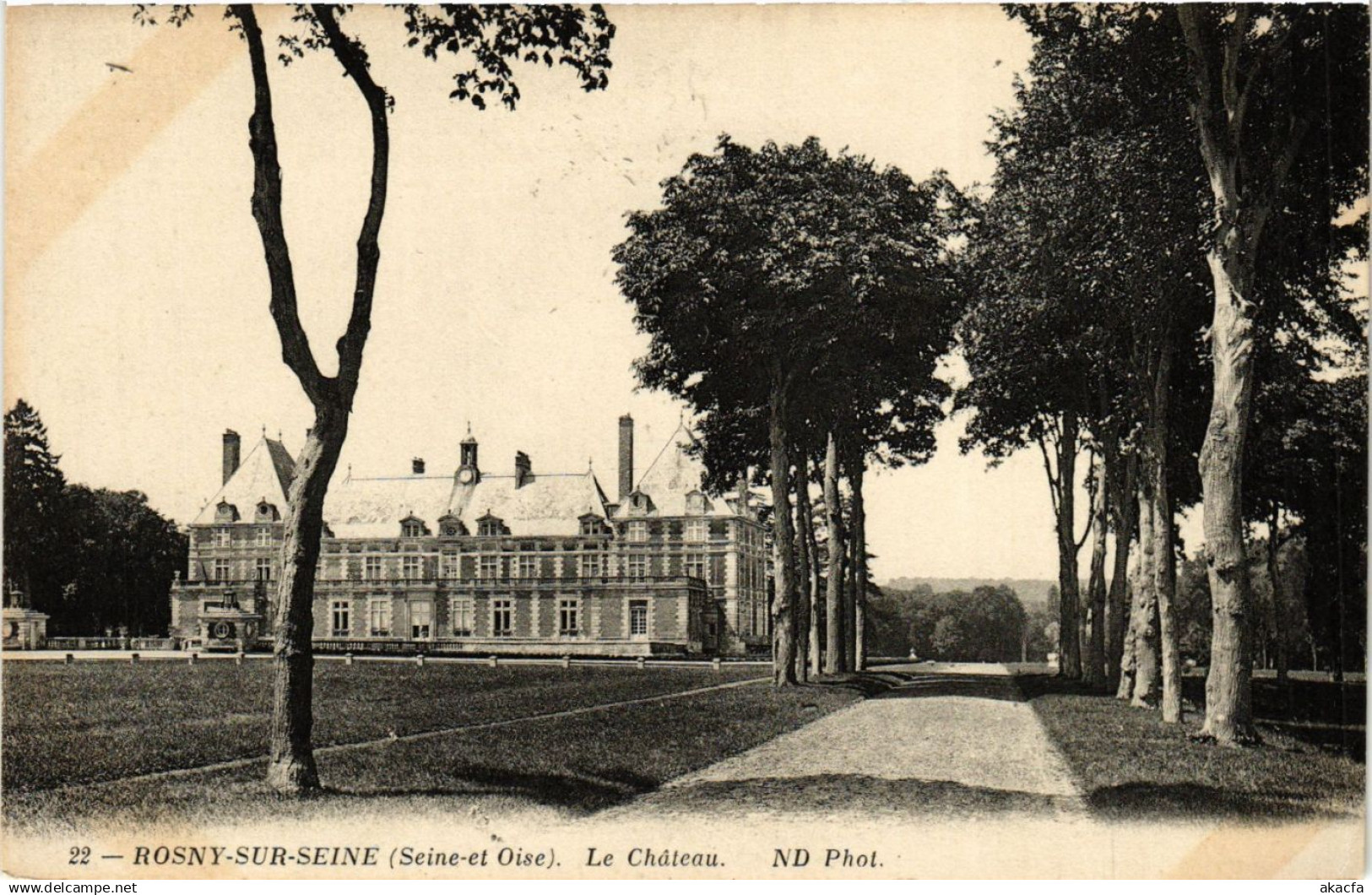 CPA ROSNY-sur-SEINE - Le Chateau (359221)