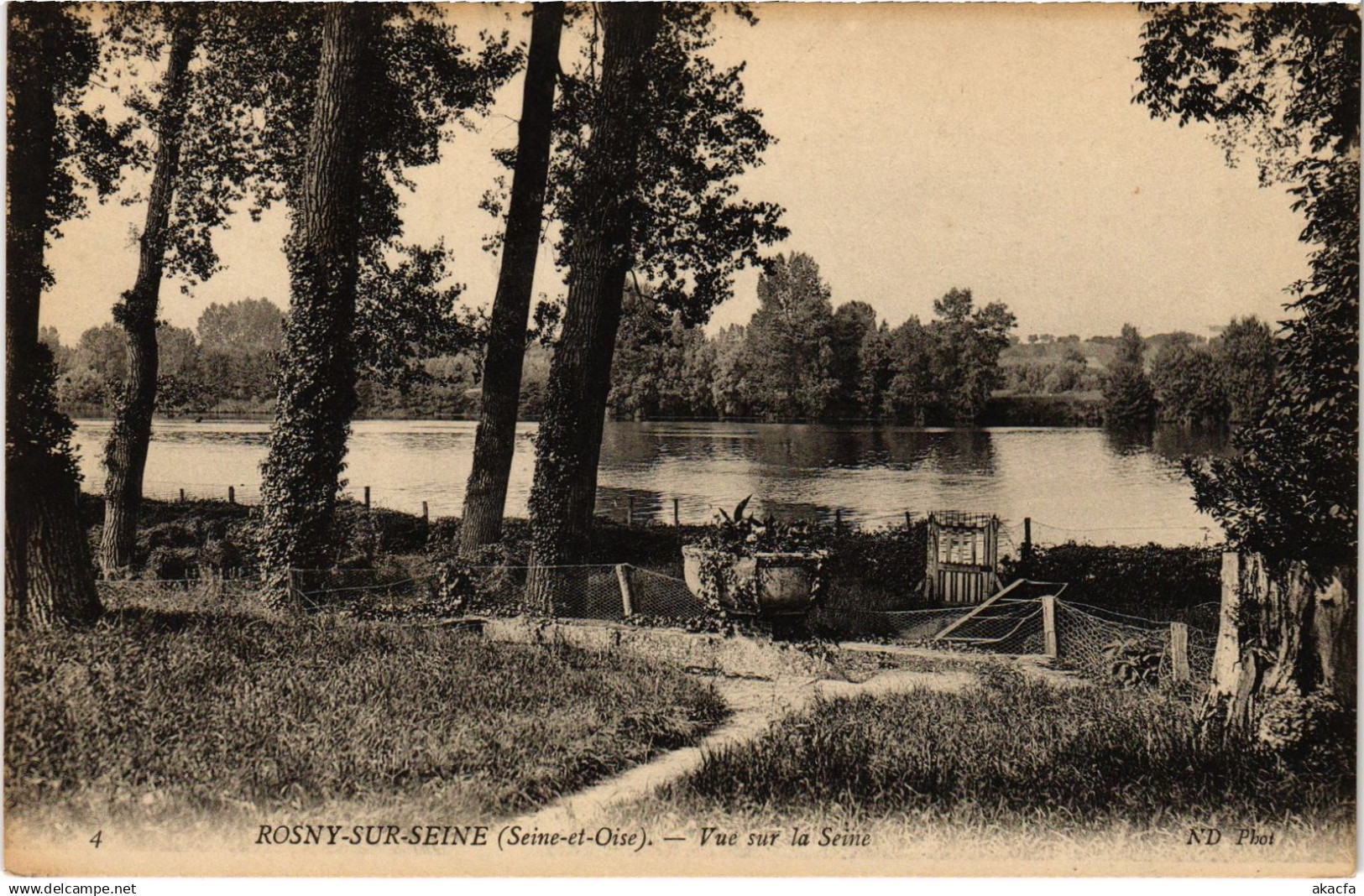 CPA Rosny vue sur la Seine (1449780)