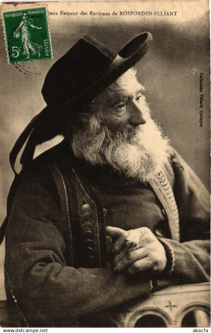 CPA ROSPORDEN-Elliant - Vieux Fumeur des Env. de ROSPORDEN-Elliant (384076)