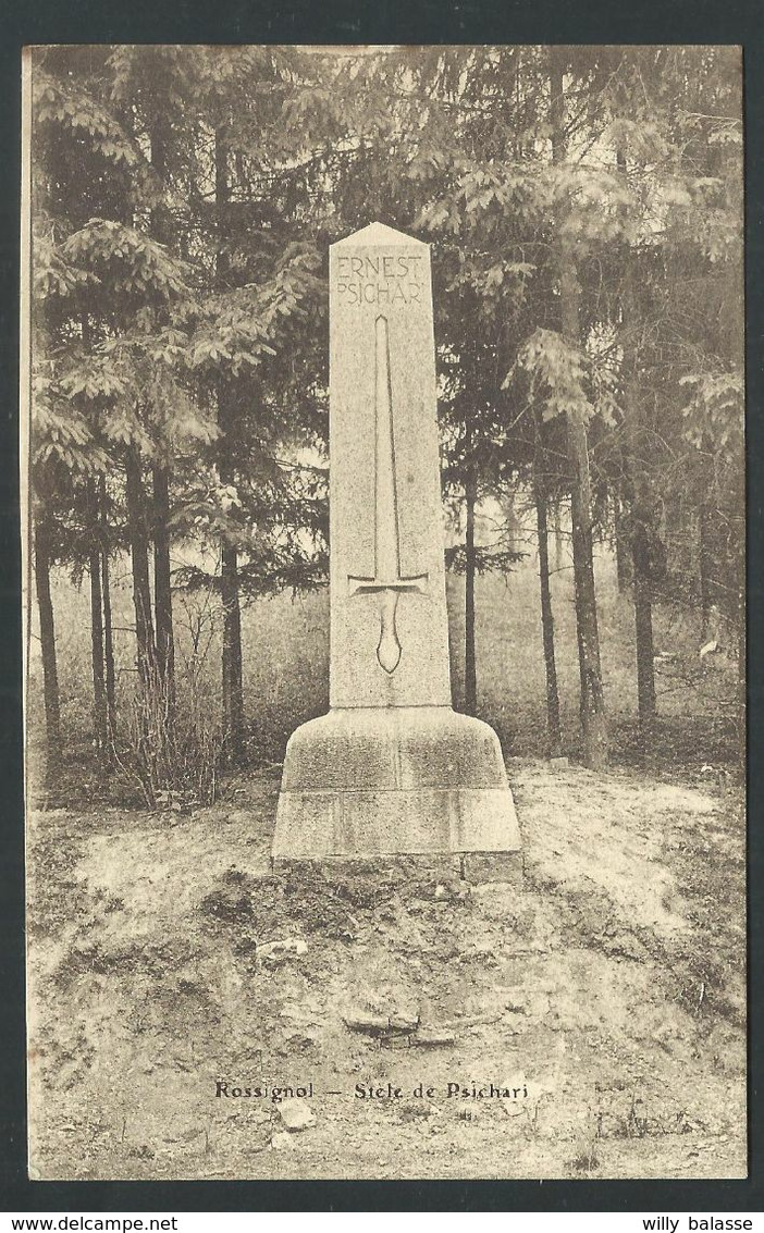 +++ CPA - ROSSIGNOL - Tintigny - Stèle de Psicari //