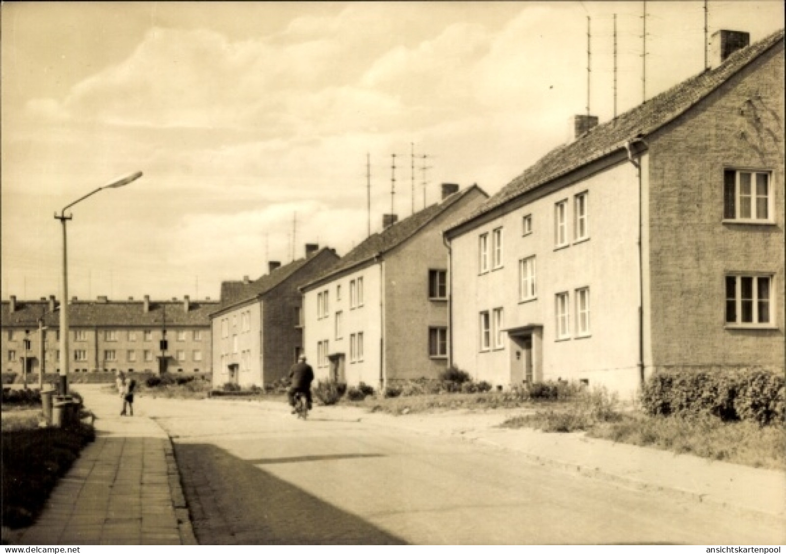 CPA Roßleben an der Unstrut Kyffhäuserkreis, Goethestraße