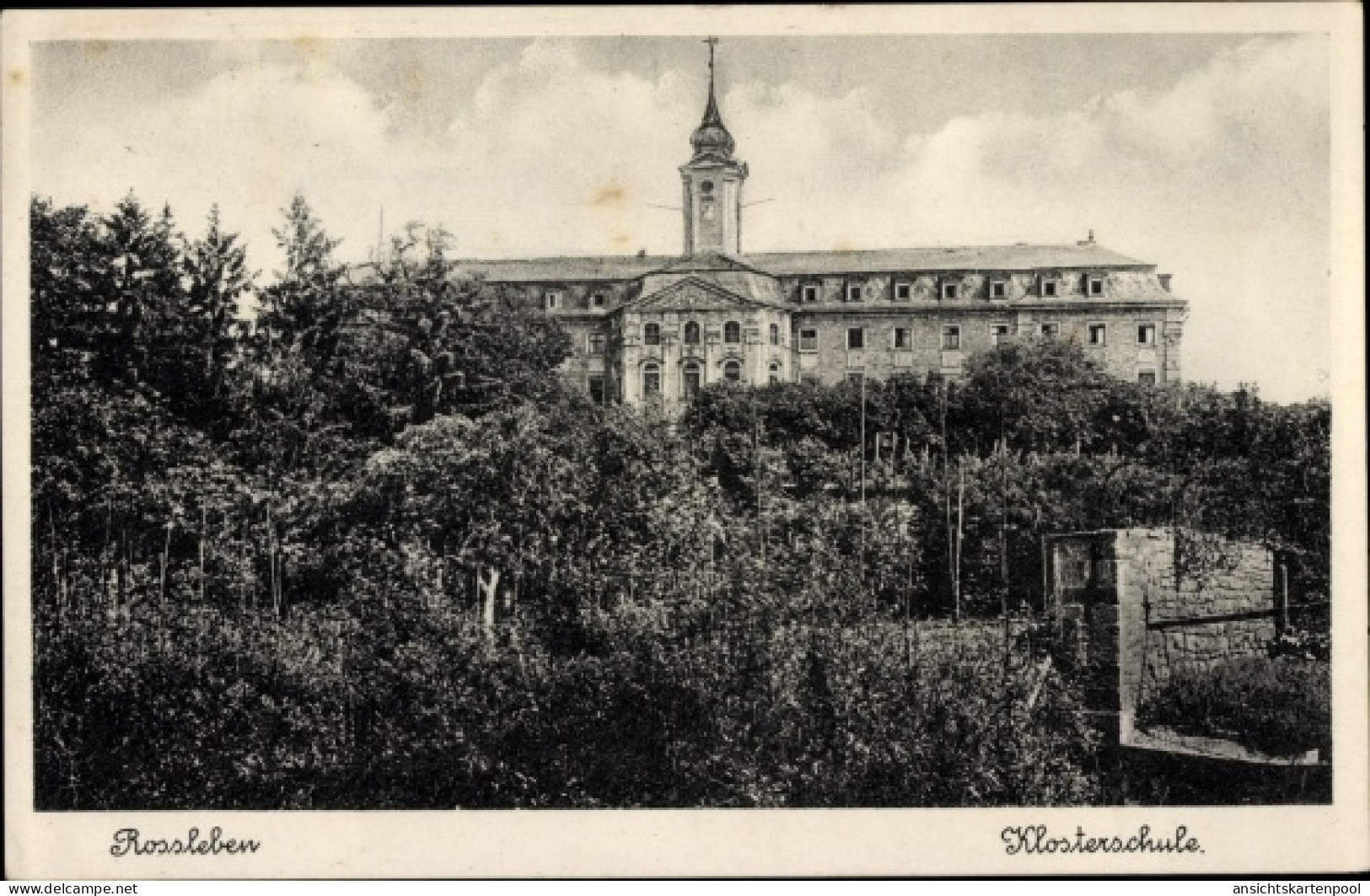 CPA Roßleben an der Unstrut Kyffhäuserkreis, Klosterschule