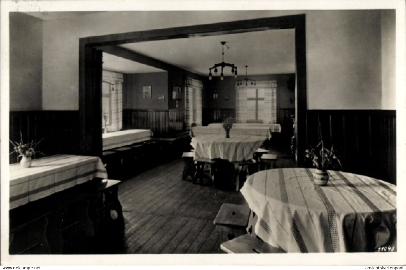 CPA Roßleben im Kyffhäuserkreis, Jugendheim Mittelelbehaus, Tagesraum