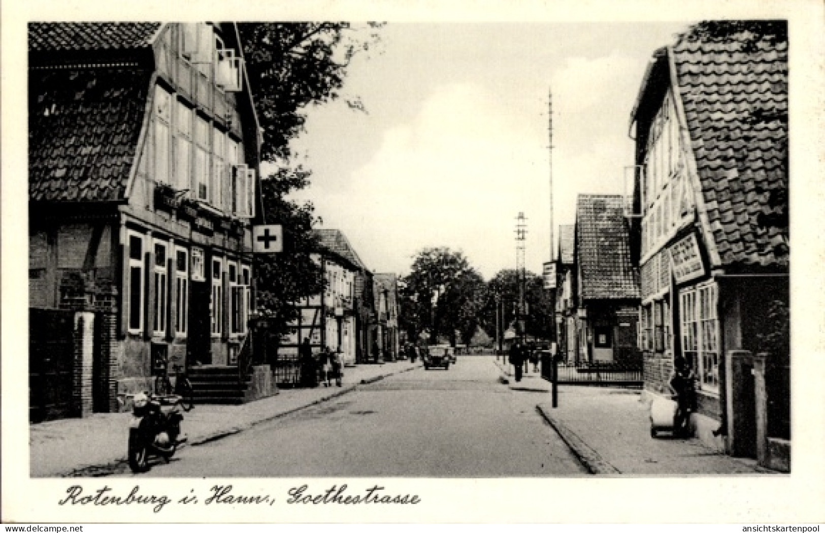 CPA Rotenburg in Hannover Rotenburg an der Wümme, Goethestraße