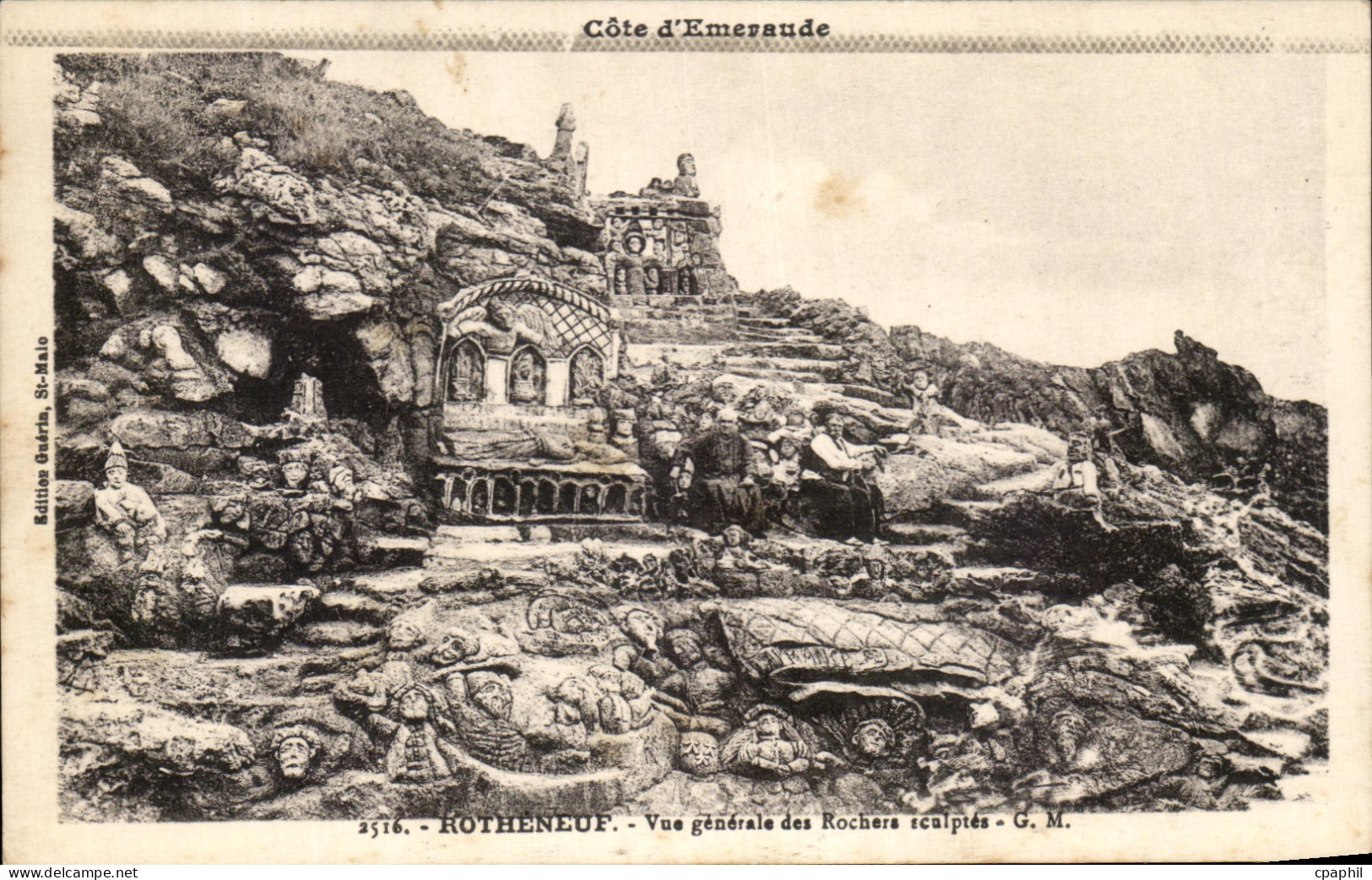CPA Rotheneuf Vue Generale