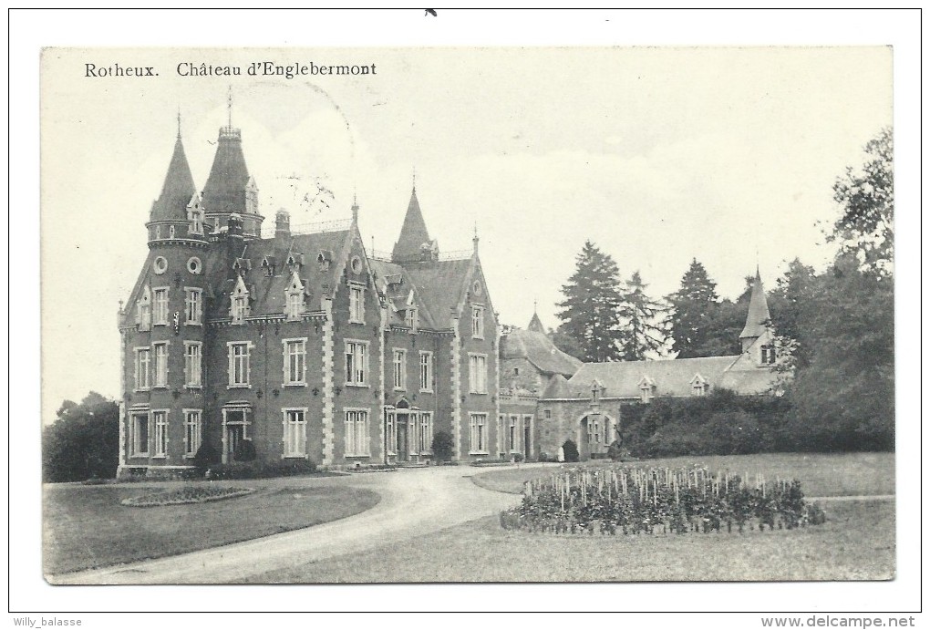 CPA - ROTHEUX - Château d' ENGLEBERMONT  //
