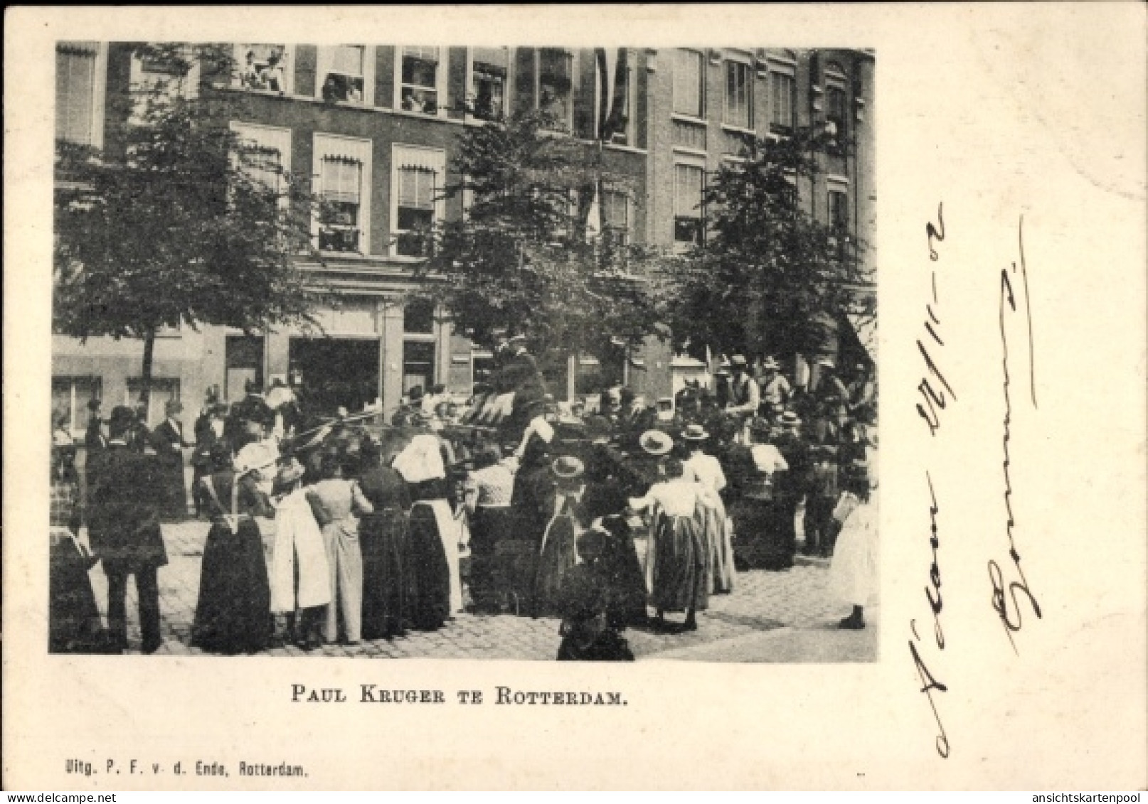 CPA Rotterdam, Besuch des Südafrikanischen Präsidenten Paul Kruger