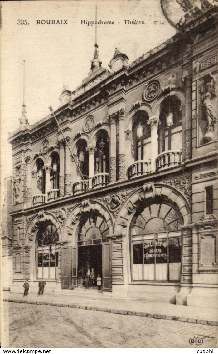 CPA Roubaix Hippodrome Theatre