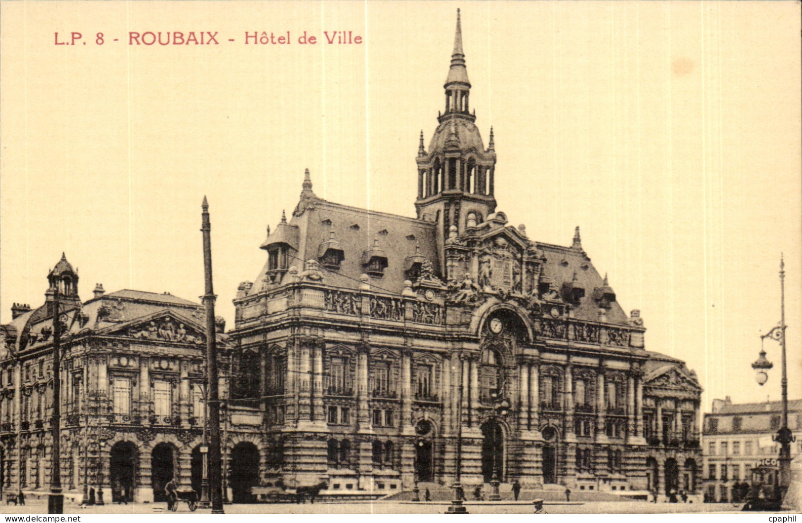 CPA Roubaix Hotel de Ville