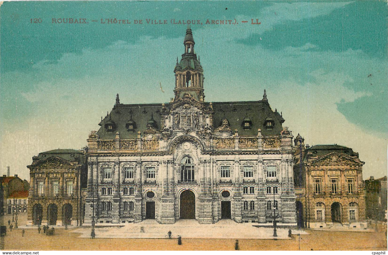 CPA Roubaix L'Hotel de Ville
