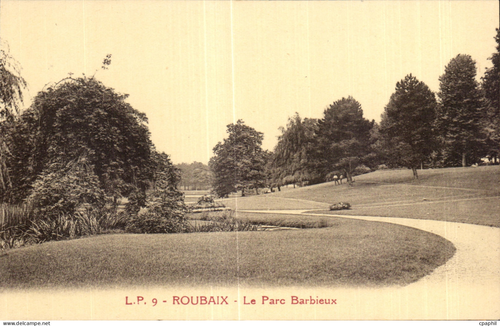 CPA Roubaix Le Parc Barbieux