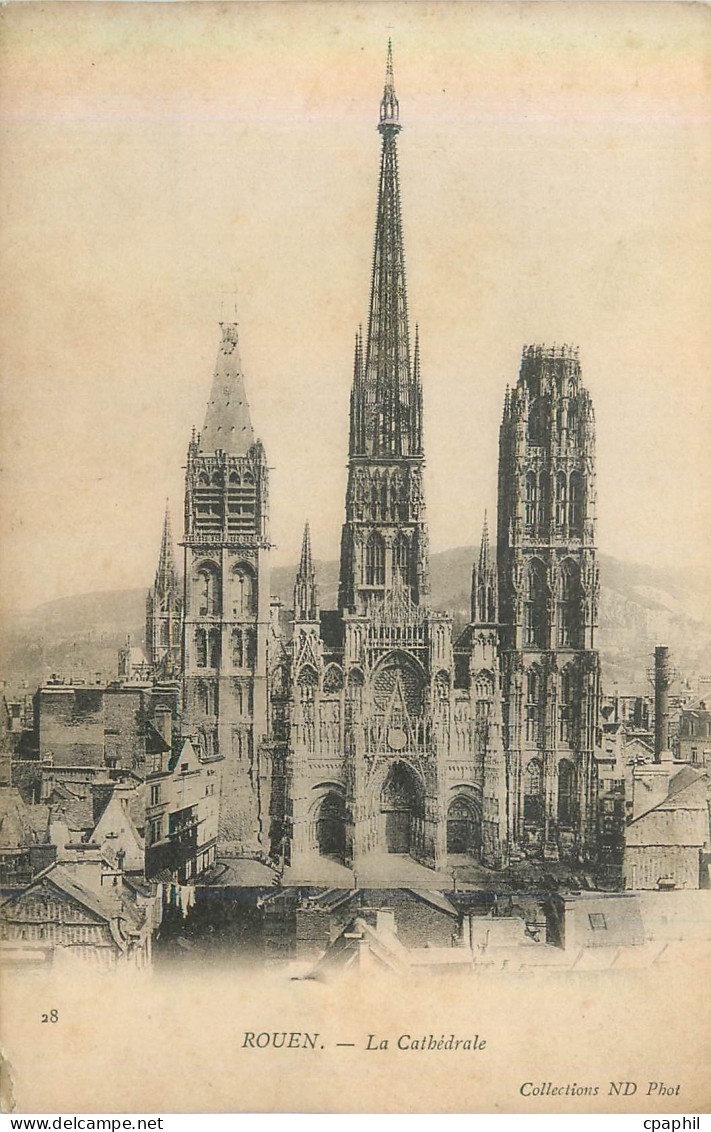 CPA Rouen La Cathedrale