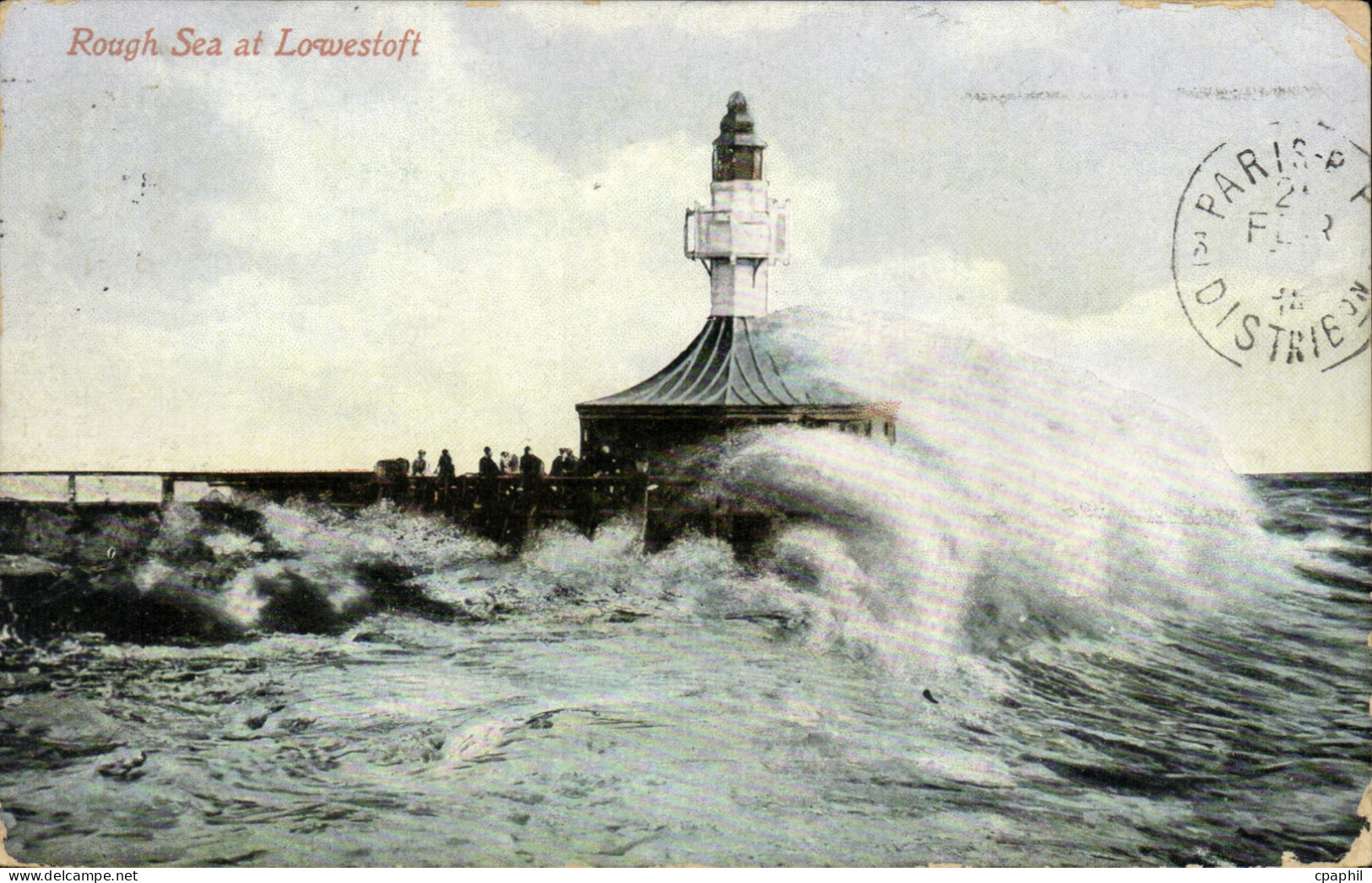 CPA Rough Sea at Lowestoft