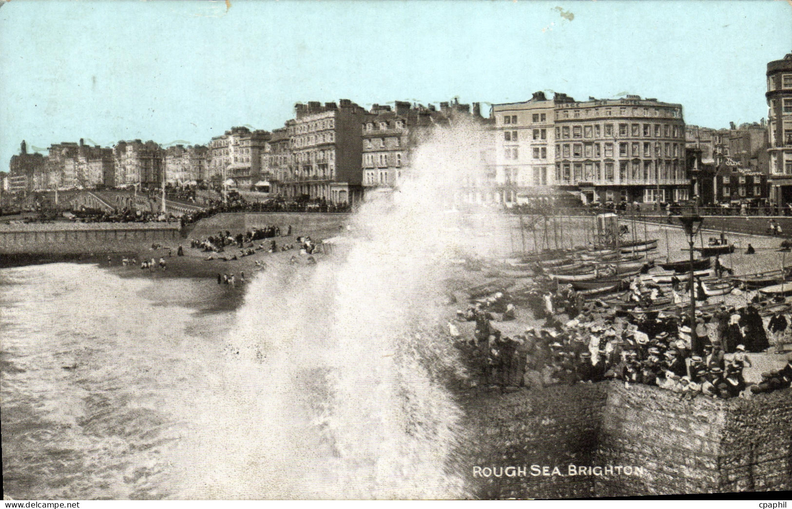 CPA Rough Sea Brighton