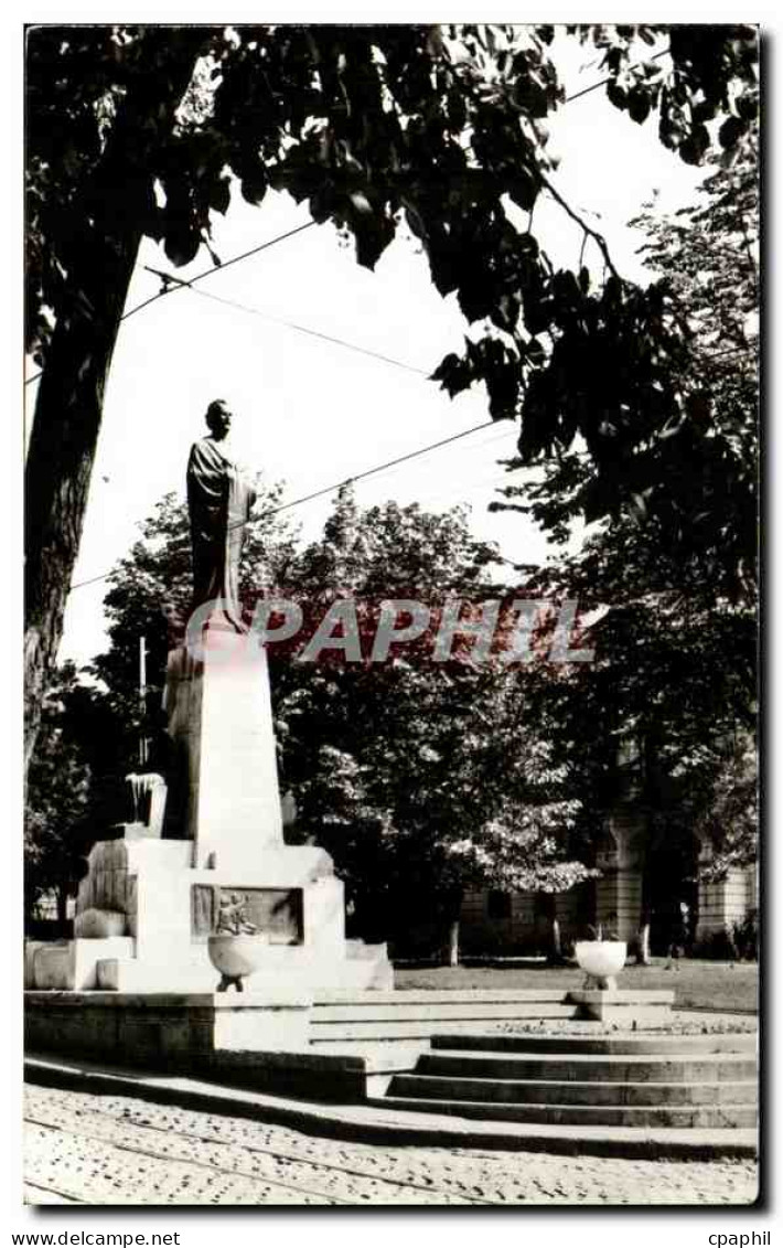 CPA Roumanie Rumania Statuia lui Eminescu