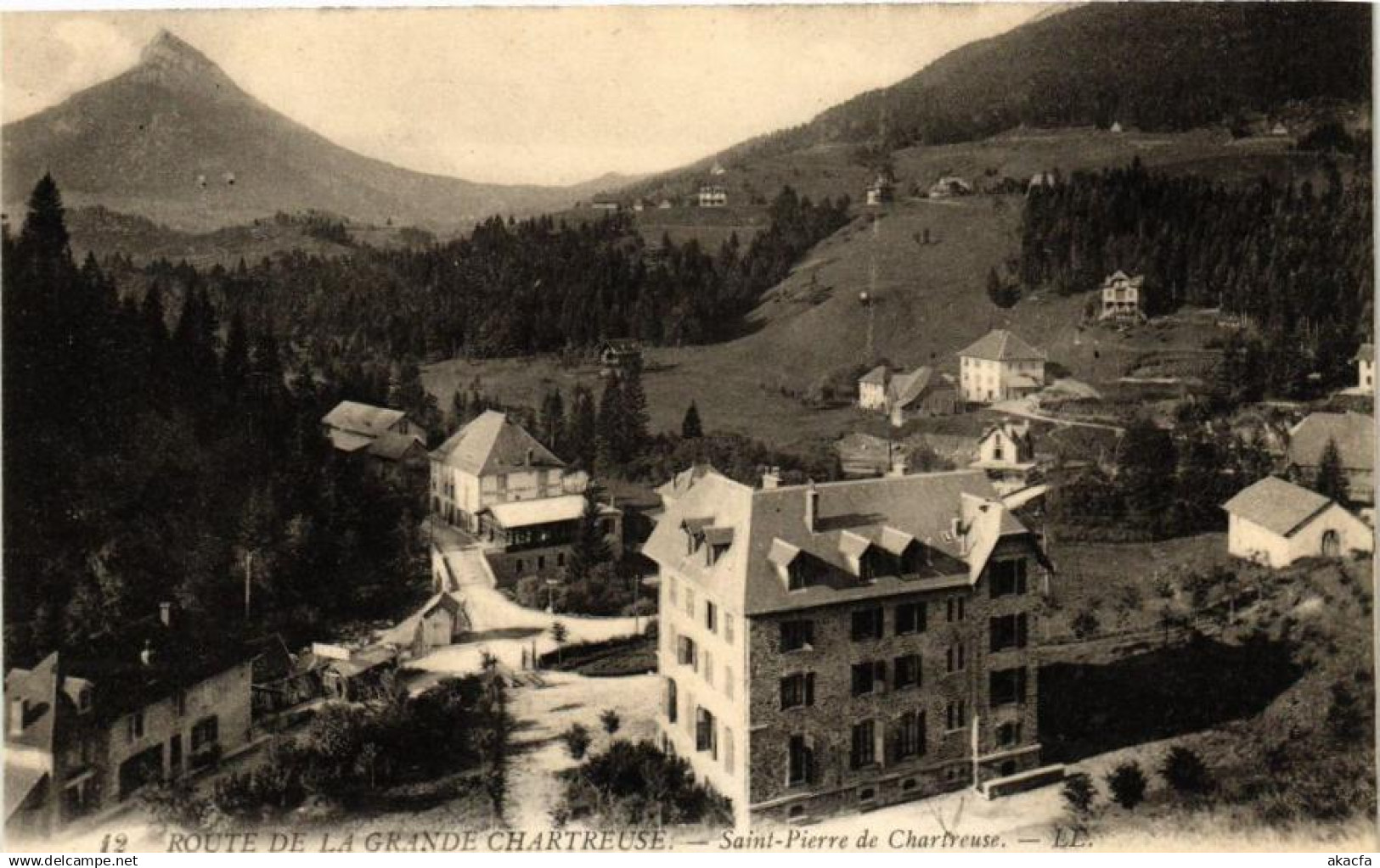 CPA Route de la Grande-CHARTREUSE - St-PIERRE de CHARTREUSE (241661)