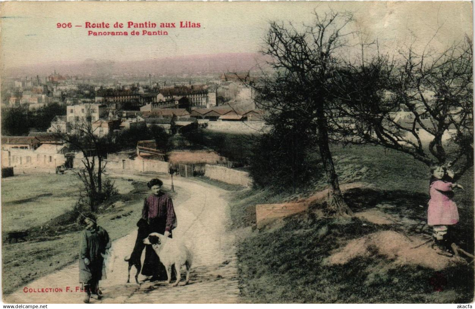 CPA Route de PANTIN aux LILAS Panorama de PANTIN (673109)