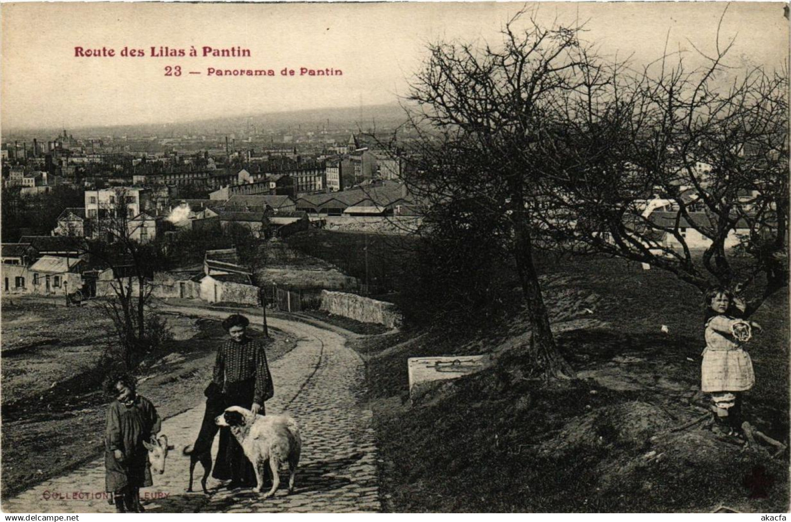 CPA Route de PANTIN aux LILAS Panorama de PANTIN (673110)