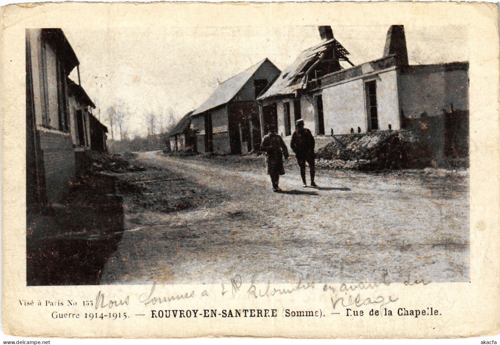 CPA Rouvroy Rue de la Chapelle (1498204)