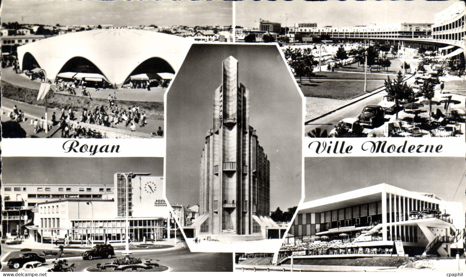 CPA Royan Ville Moderne