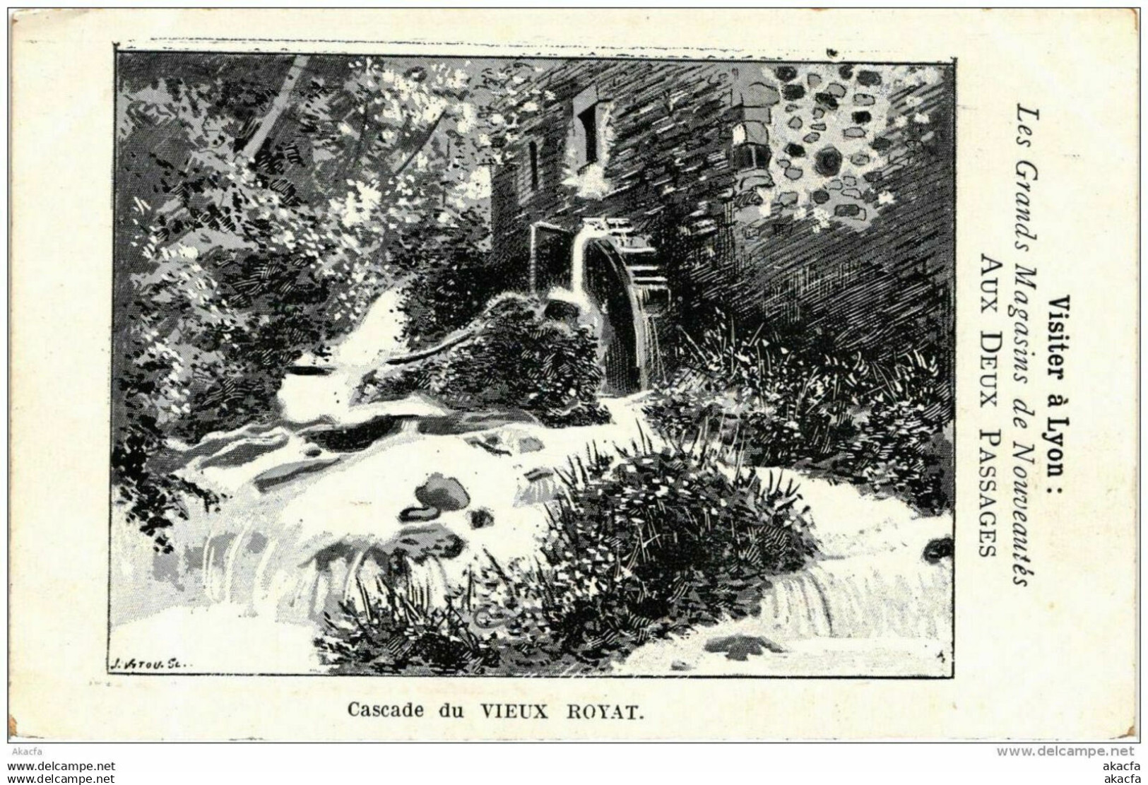 CPA ROYAT Cascade du Vieux ROYAT (721511)