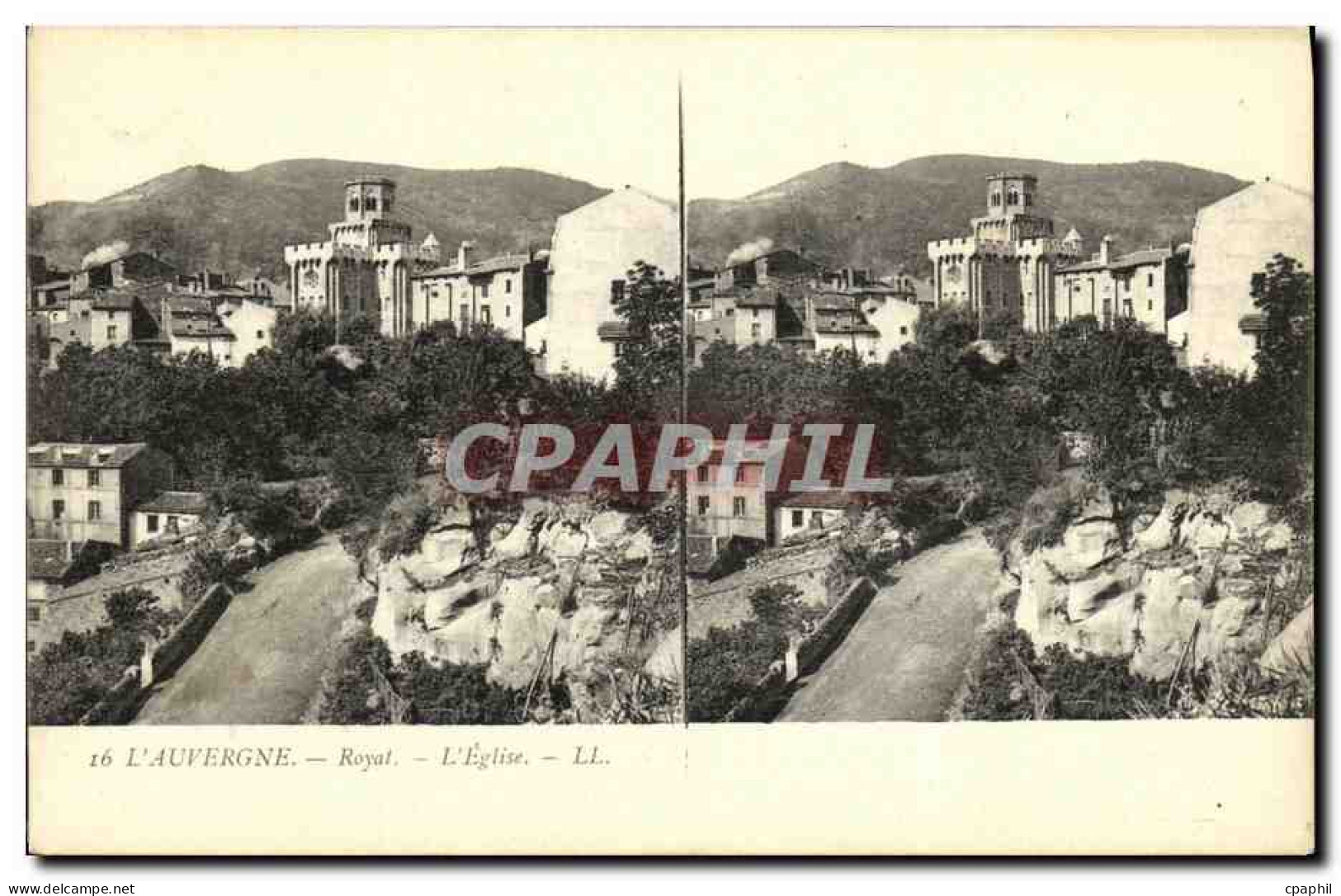 CPA Royat Eglise