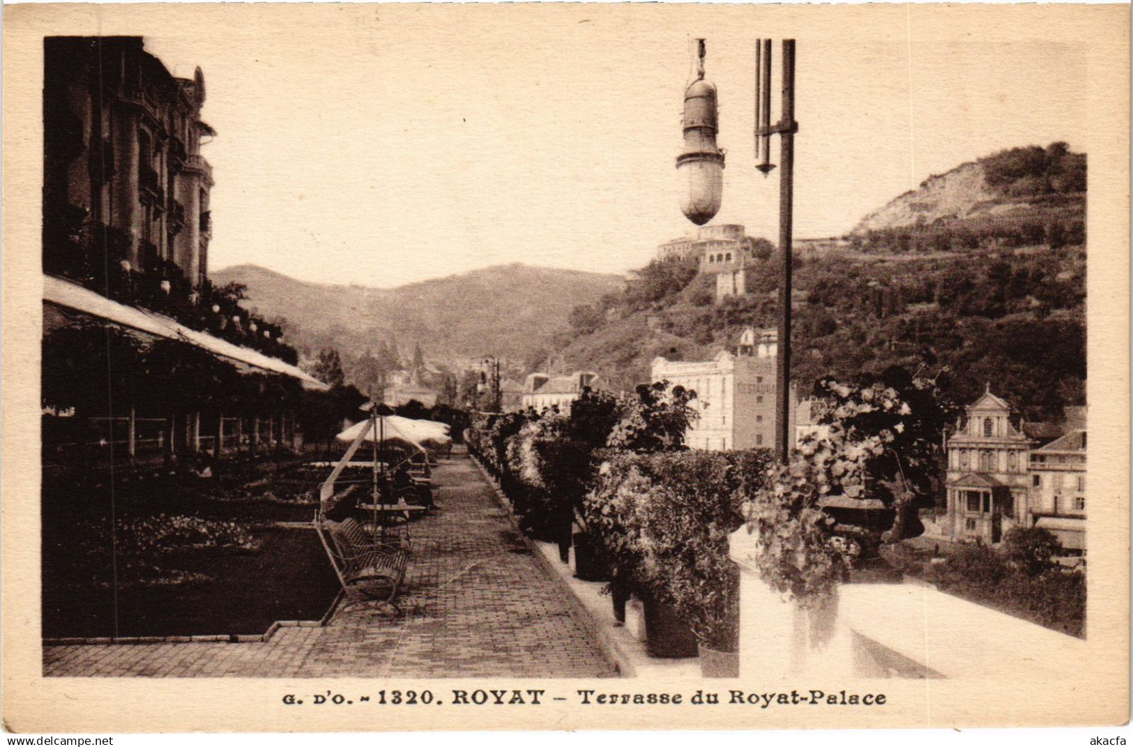 CPA ROYAT Terrasse du Royat-Palace (1256744)