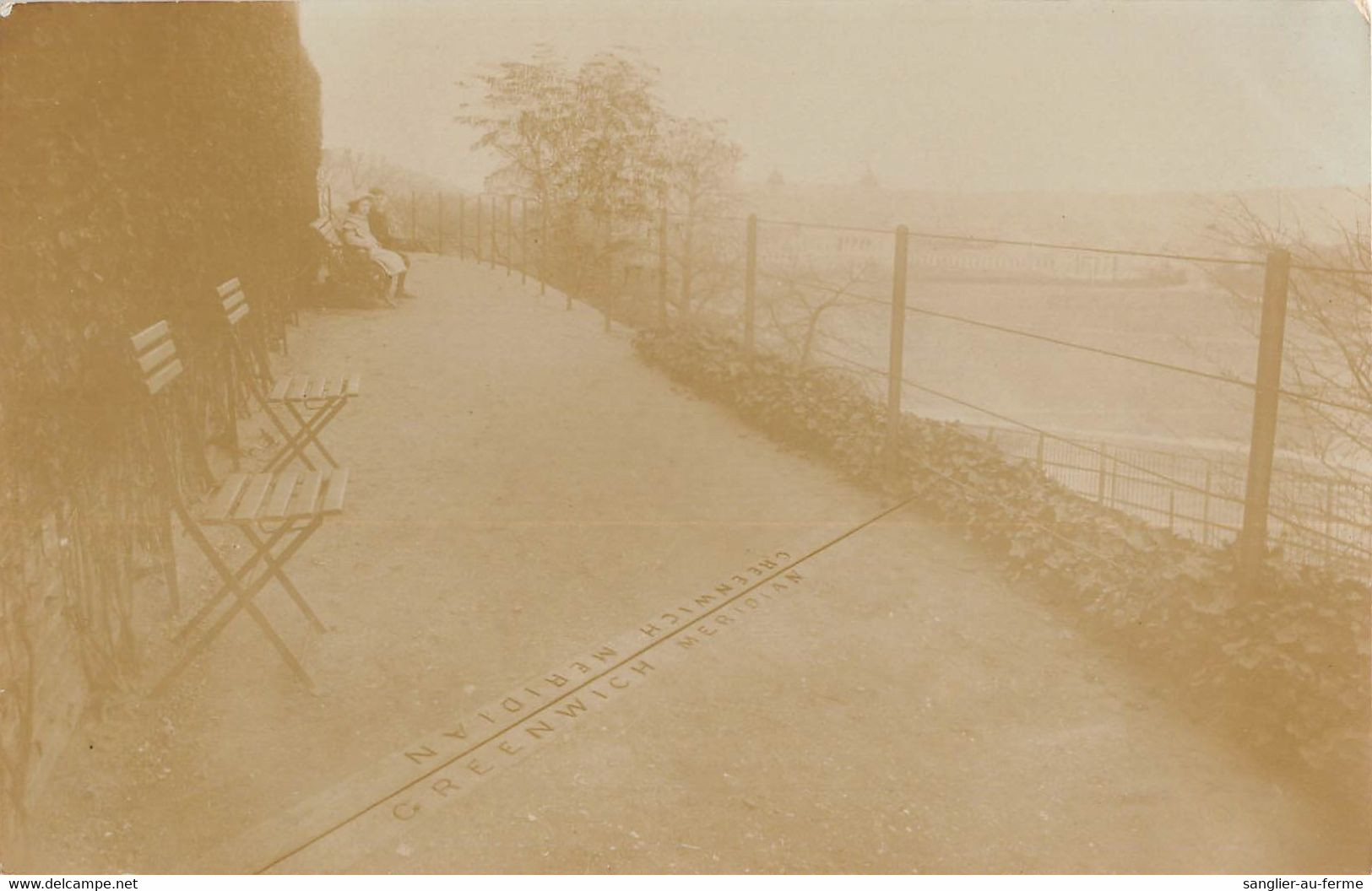 CPA ROYAUNE UNI CARTE PHOTO GREENWICH MERIDIAN