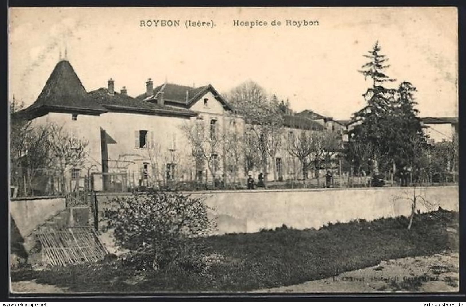 CPA Roybon /Isère, Hospice de Roybon