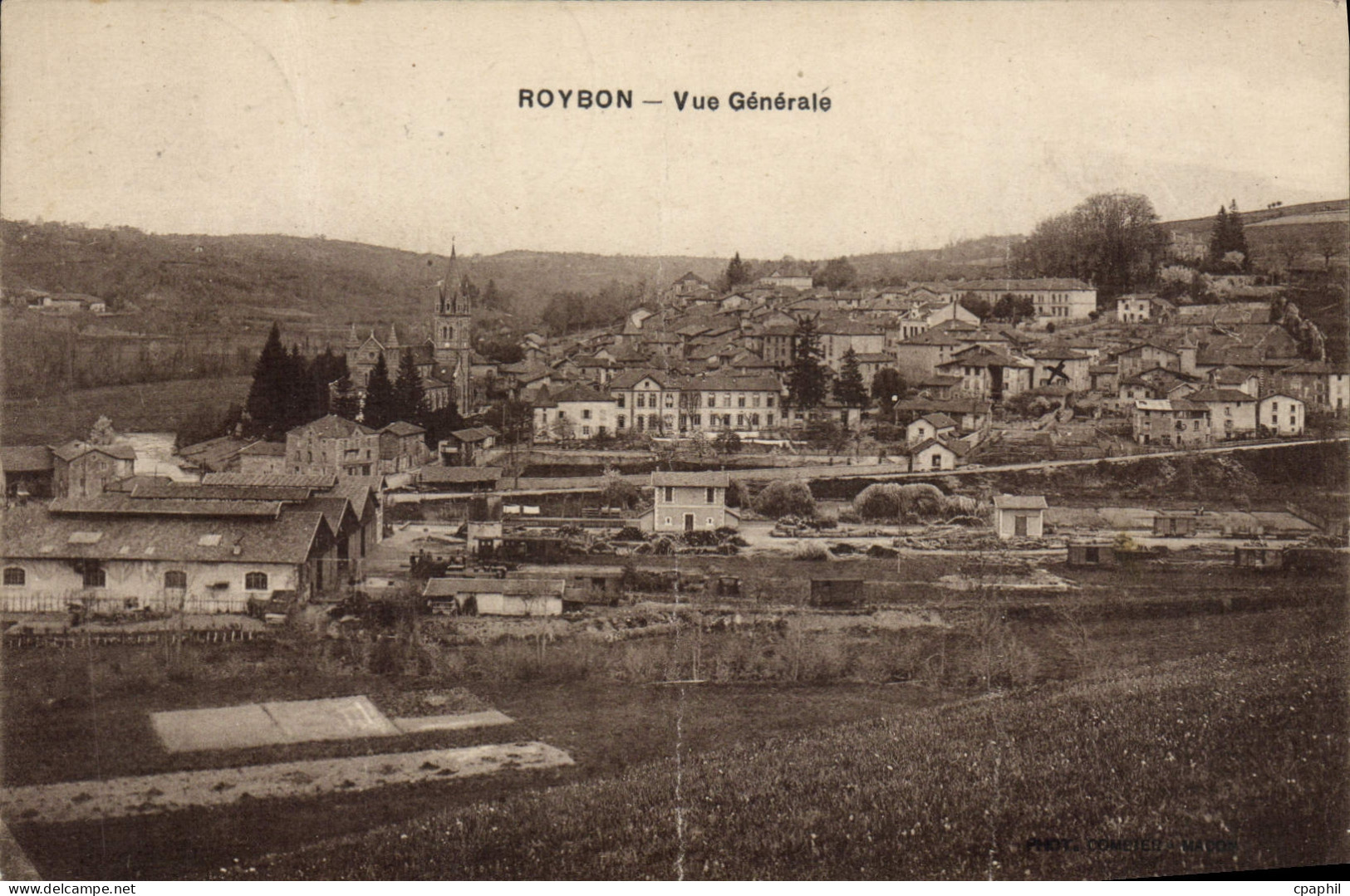 CPA Roybon Vue Generale